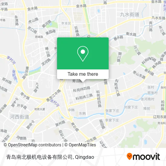 青岛南北极机电设备有限公司 map