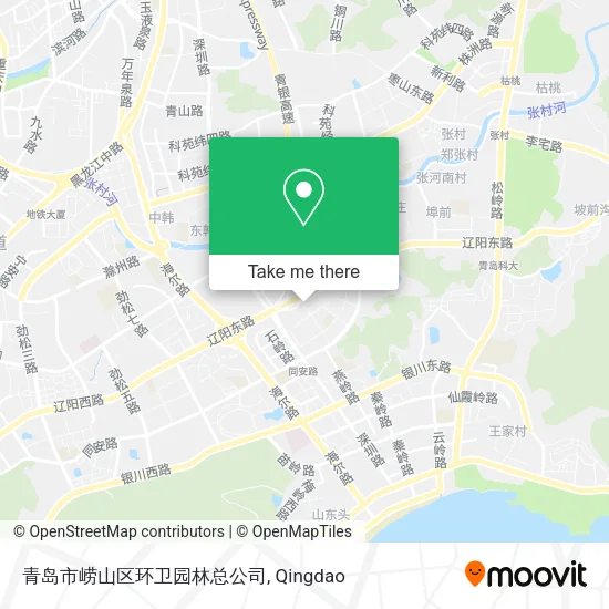 青岛市崂山区环卫园林总公司 map