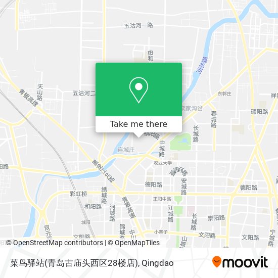 菜鸟驿站(青岛古庙头西区28楼店) map