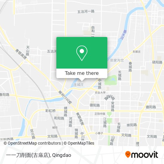 一一刀削面(古庙店) map