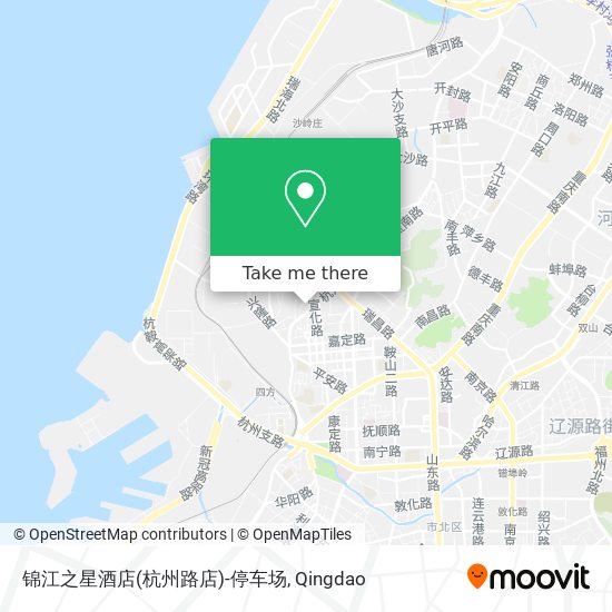 锦江之星酒店(杭州路店)-停车场 map