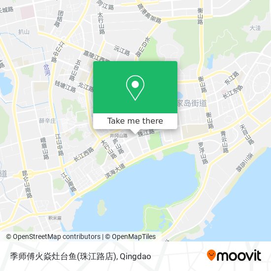 季师傅火焱灶台鱼(珠江路店) map