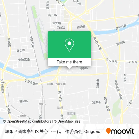 城阳区仙家寨社区关心下一代工作委员会 map