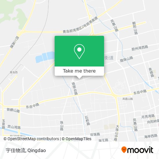宇佳物流 map