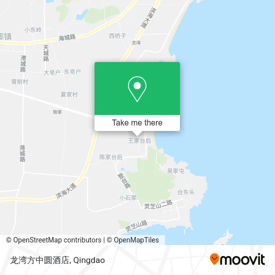 龙湾方中圆酒店 map