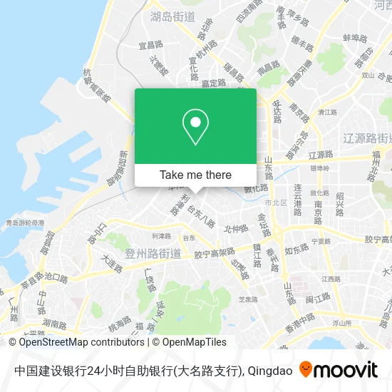 中国建设银行24小时自助银行(大名路支行) map