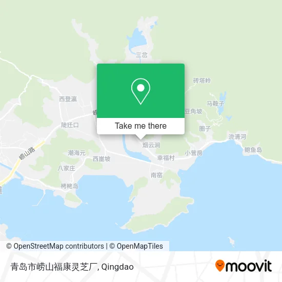 青岛市崂山福康灵芝厂 map