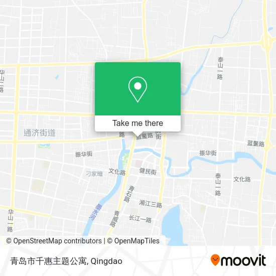青岛市千惠主题公寓 map