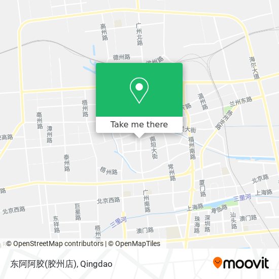 东阿阿胶(胶州店) map