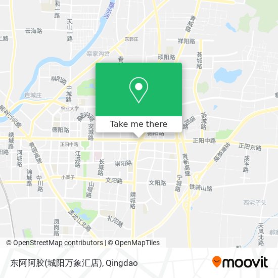 东阿阿胶(城阳万象汇店) map