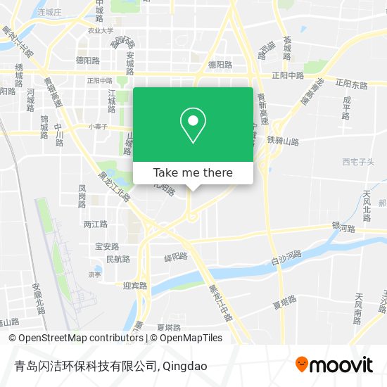 青岛闪洁环保科技有限公司 map