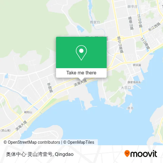 奥体中心·灵山湾壹号 map