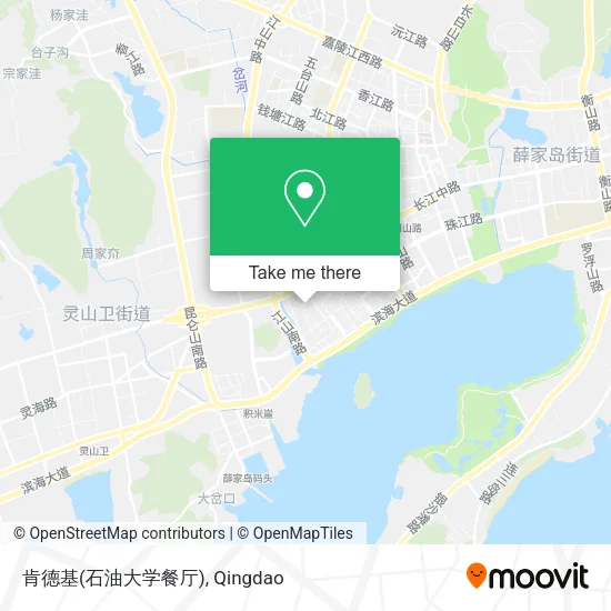 肯德基(石油大学餐厅) map
