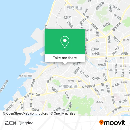 孟庄路 map