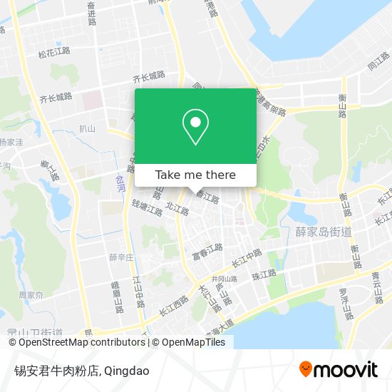 锡安君牛肉粉店 map