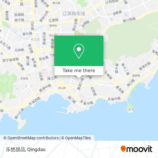 乐悠甜品 map