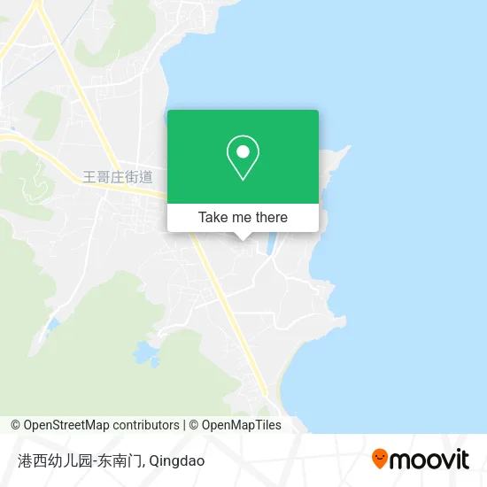 港西幼儿园-东南门 map