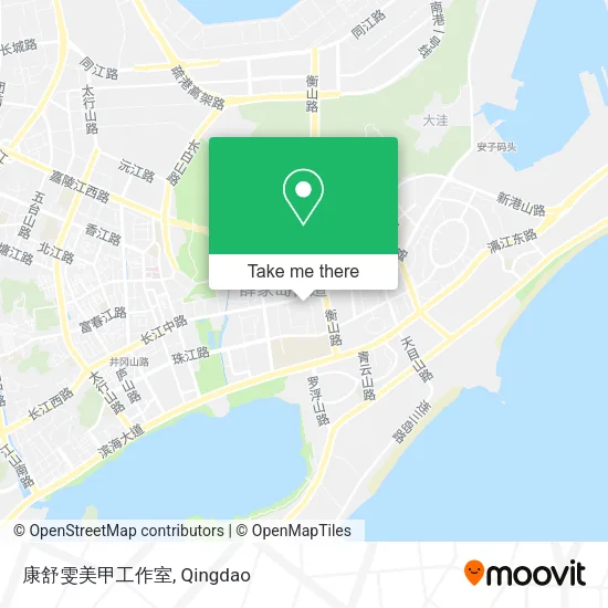 康舒雯美甲工作室 map