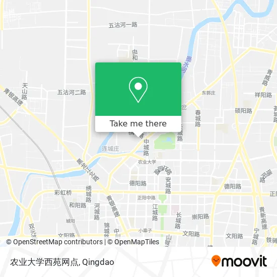 农业大学西苑网点 map