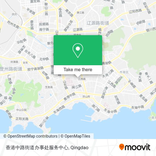 香港中路街道办事处服务中心 map