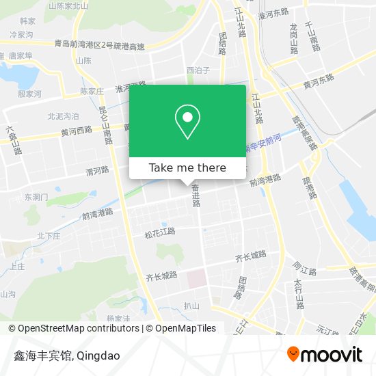 鑫海丰宾馆 map