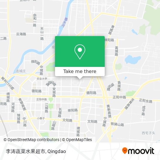 李涛蔬菜水果超市 map