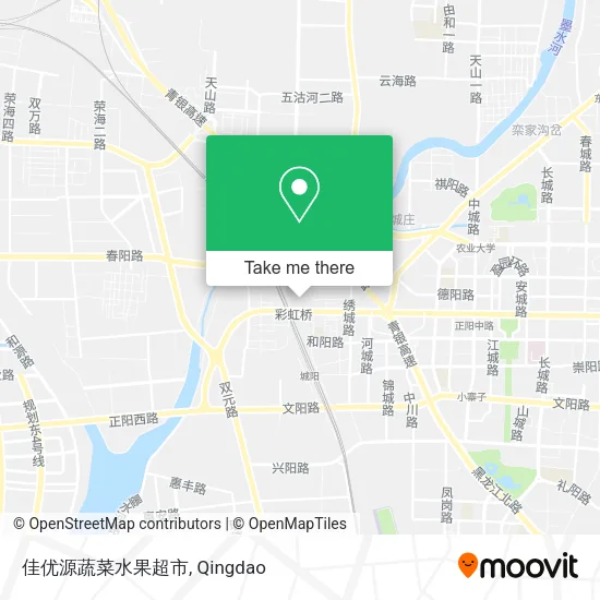 佳优源蔬菜水果超市 map
