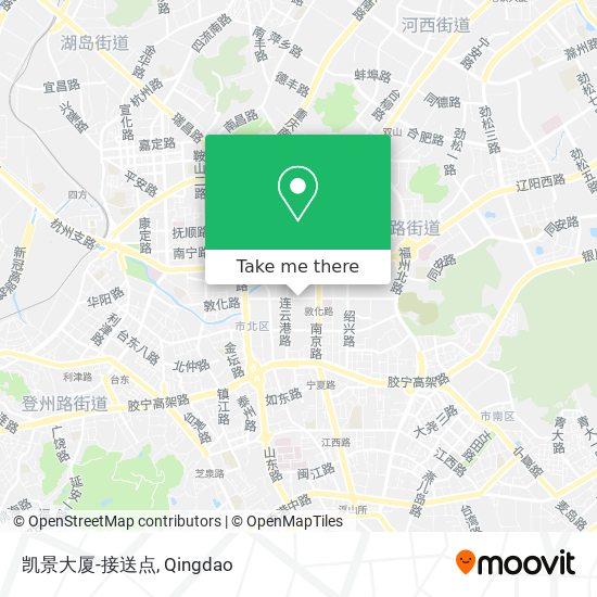 凯景大厦-接送点 map