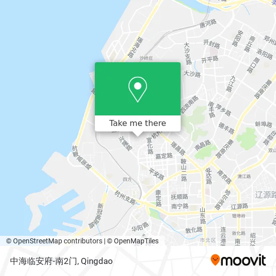 中海临安府-南2门 map