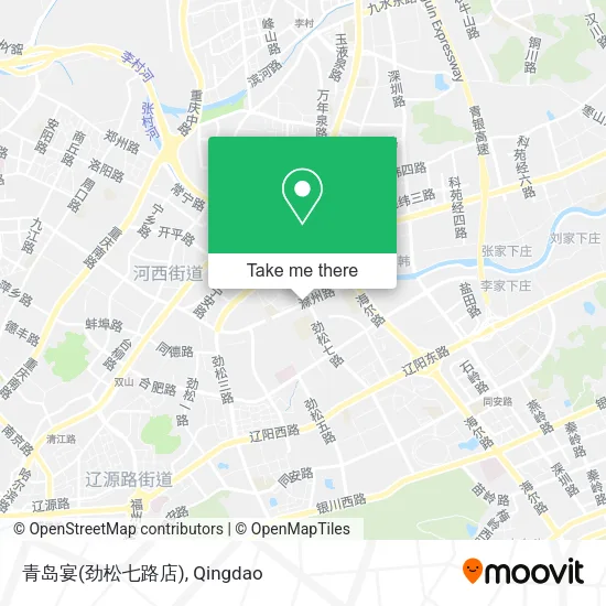 青岛宴(劲松七路店) map