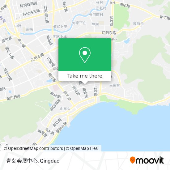 青岛会展中心 map