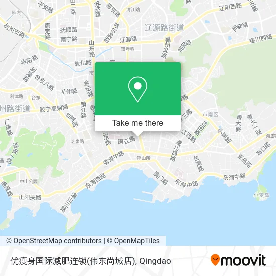 优瘦身国际减肥连锁(伟东尚城店) map