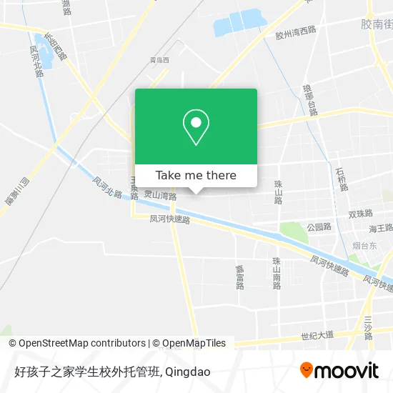 好孩子之家学生校外托管班 map