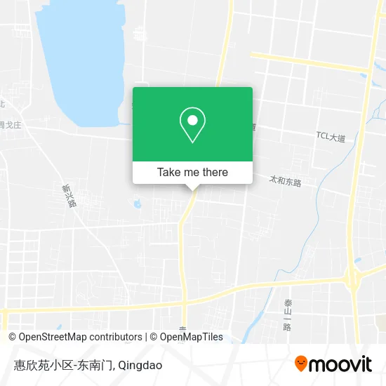 惠欣苑小区-东南门 map