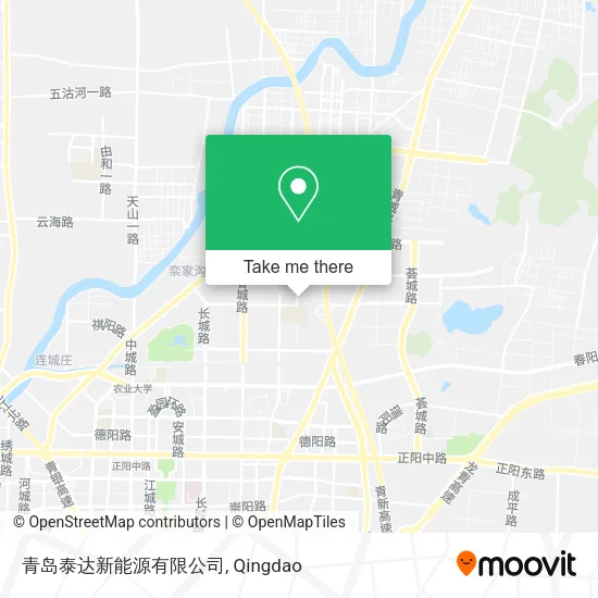 青岛泰达新能源有限公司 map