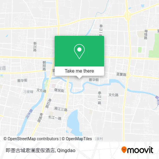即墨古城君澜度假酒店 map