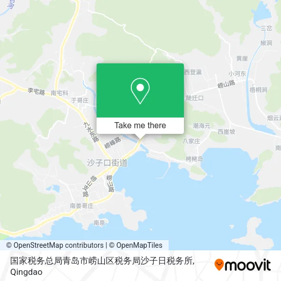 国家税务总局青岛市崂山区税务局沙子日税务所 map