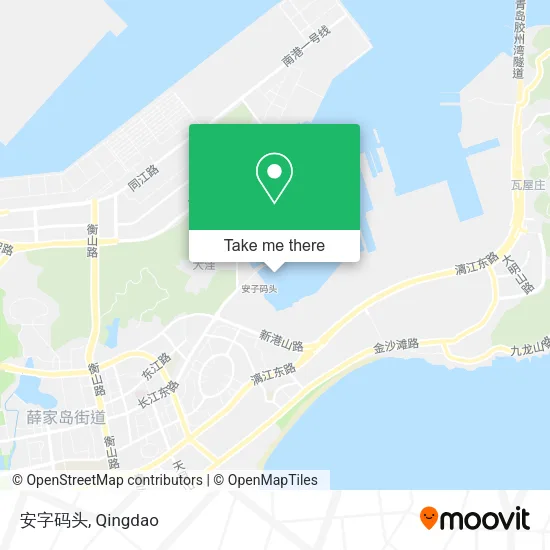 安字码头 map