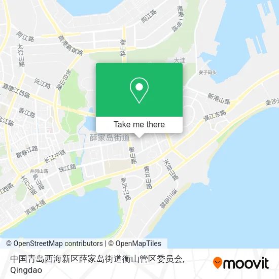 中国青岛西海新区薛家岛街道衡山管区委员会 map