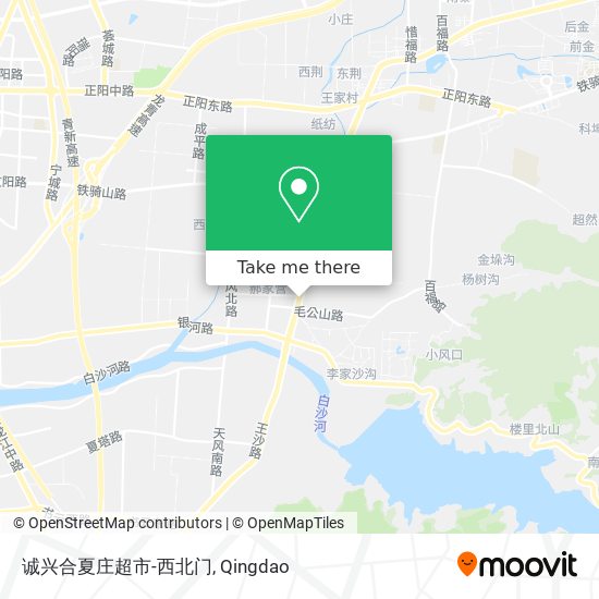 诚兴合夏庄超市-西北门 map