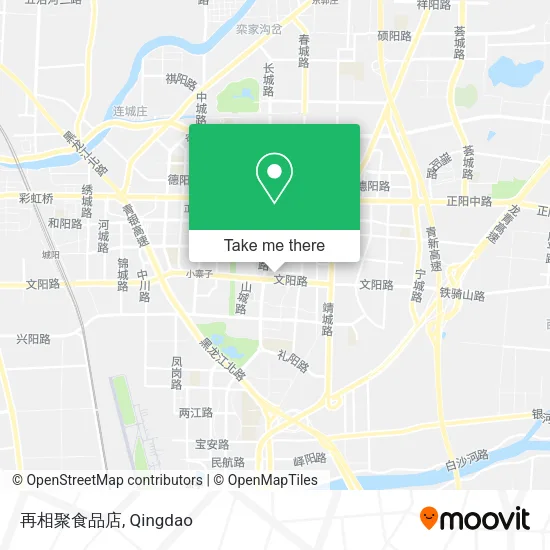 再相聚食品店 map