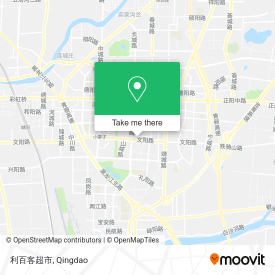 利百客超市 map