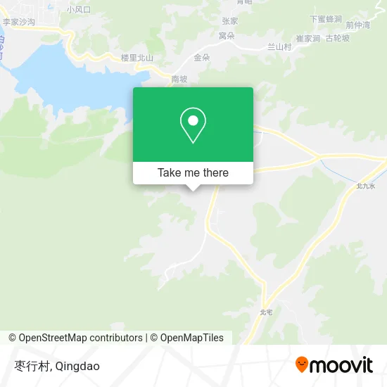 枣行村 map