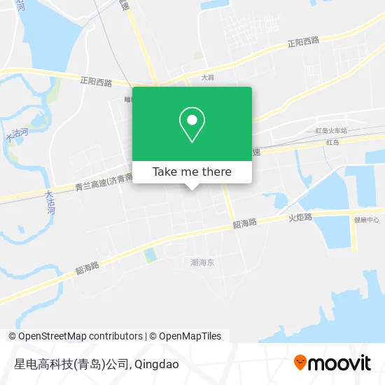 星电高科技(青岛)公司 map
