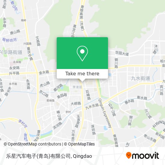 乐星汽车电子(青岛)有限公司 map