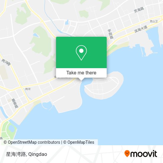星海湾路 map