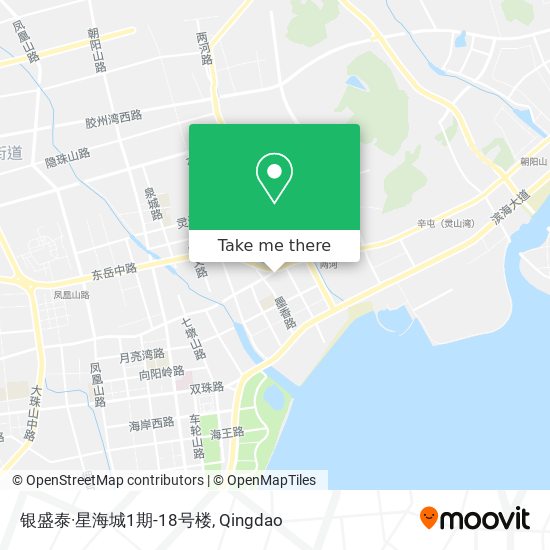 银盛泰·星海城1期-18号楼 map