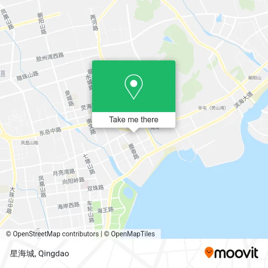 星海城 map