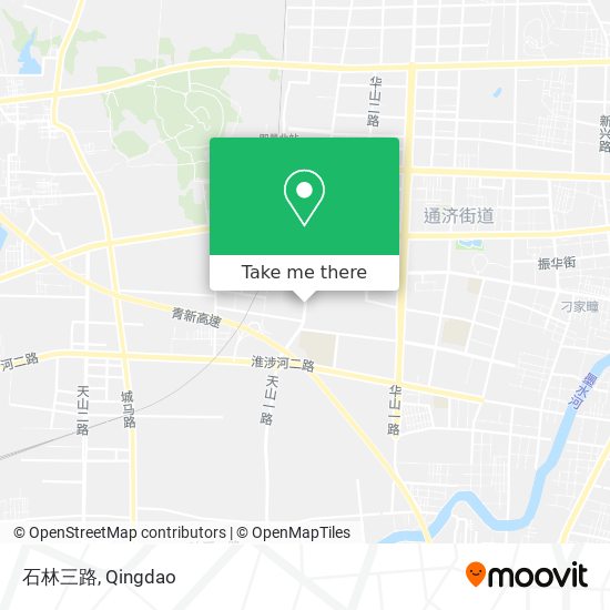 石林三路 map