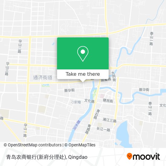青岛农商银行(新府分理处) map